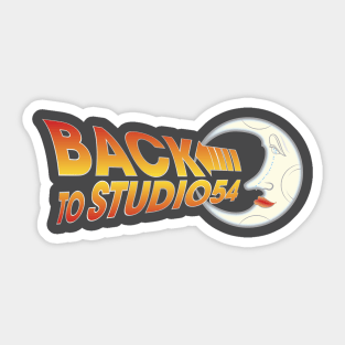 Back To Disco 54 Sticker